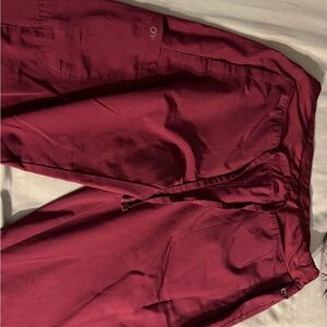 Barco Uniforms Women's Burgundy scrub Cargo Pants